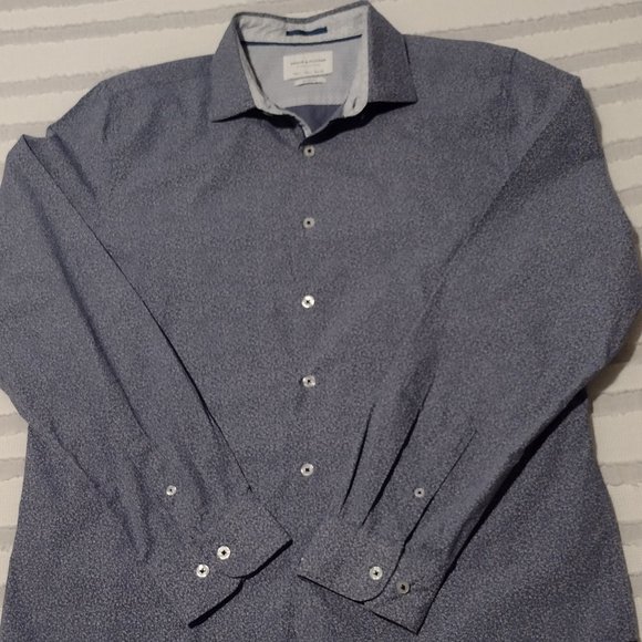 Denim & Flower Men's Slim Fit Shirt - Picture 1 of 6